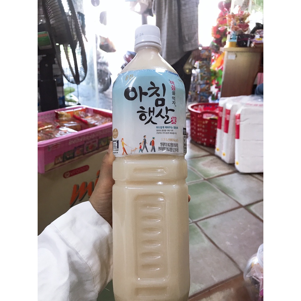 Nước Gạo Rang - Sữa Gạo - Nước Gạo WoongJin Hàn Quốc Chai 1500ml