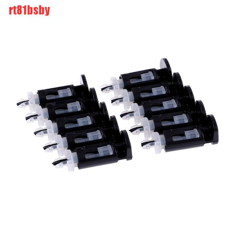 [rt81bsby]10Pcs 775 CPU heatsink mount pin plastic push screw cooling fan mounting clip