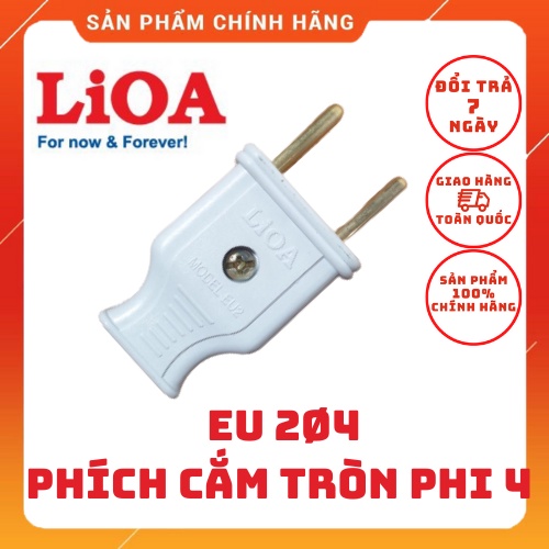PHÍCH CẮM TRÒN PHI 4 PHI 5 DẸT