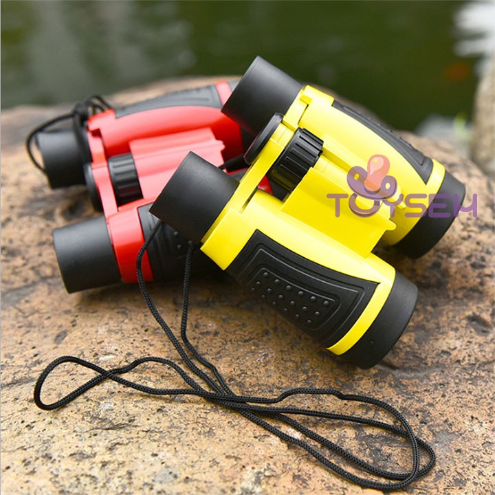 Ống nhòm cho bé có dây treo cổ Toysem - Quà tặng sinh nhật cho bé