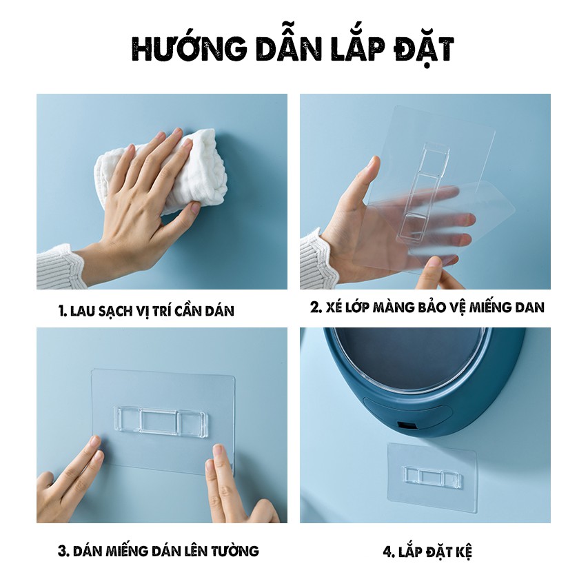 Kệ Đựng Mỹ Phẩm Treo Tường Cao Cấp (PNMP04)