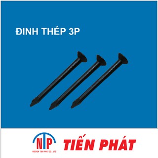 Đinh thép đóng nẹp, tường (5 hộp)