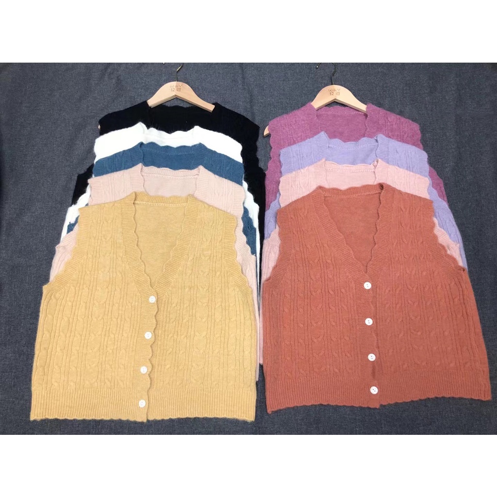 Áo khoác len không tay thời trang nữ tính | BigBuy360 - bigbuy360.vn