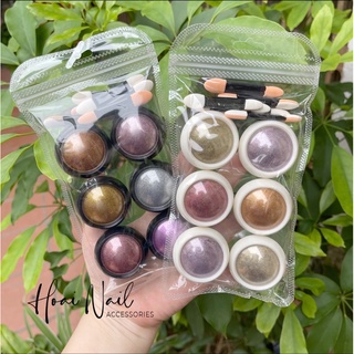 Set tráng gương 6 màu 2 - Phụ kiện Nail