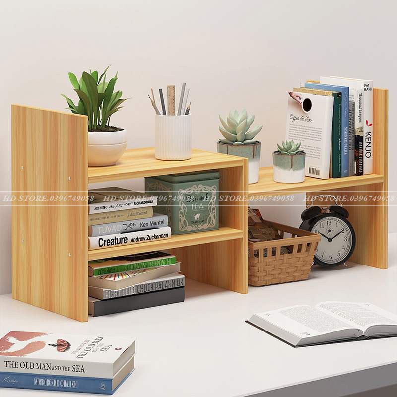✨KỆ SÁCH ĐỂ BÀN LÀM VIỆC - LẮP GHÉP - MẪU 03 NEW