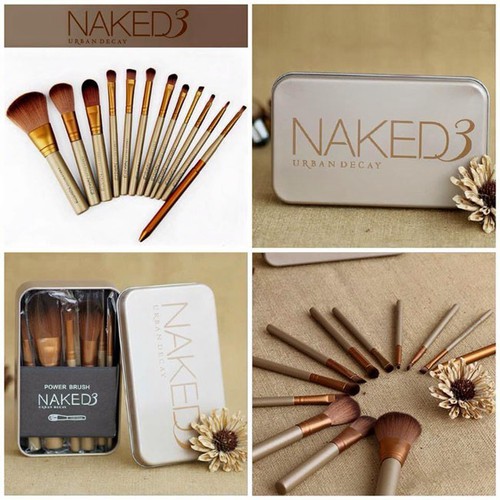 Bộ cọ trang điểmFREESHIPBộ cọ Make up Naked 3