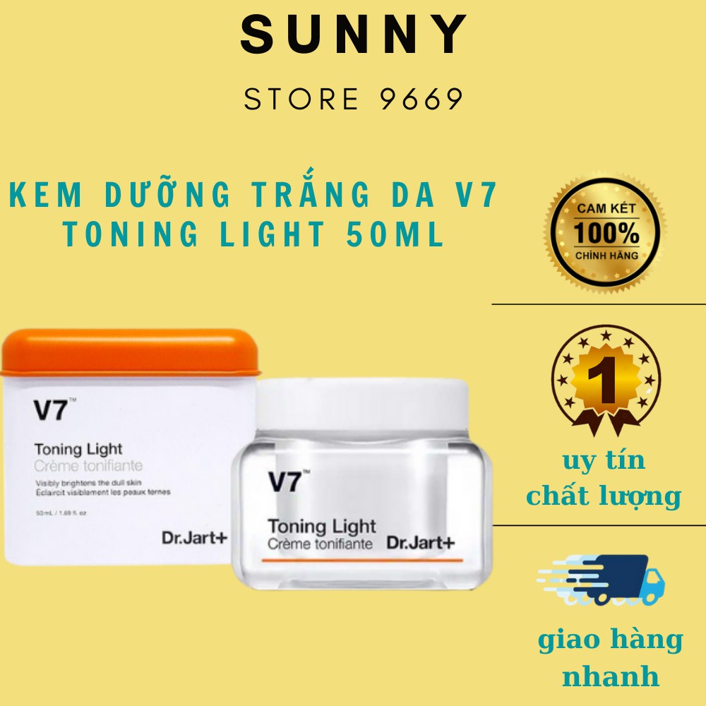 Kem dưỡng trắng da v7 Toning Light Dr.jart+ chính hãng full size 50ml | BigBuy360 - bigbuy360.vn