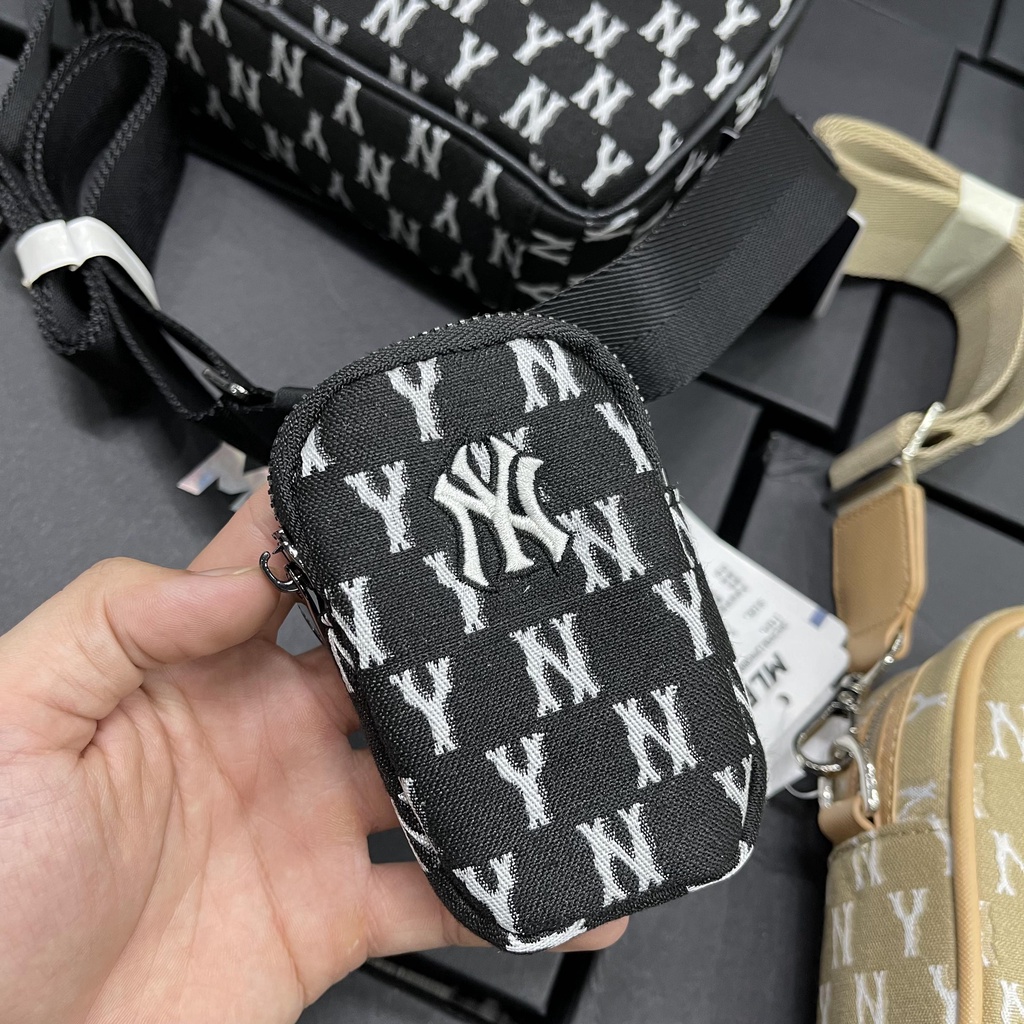 ✅ [ FELIX CHUẨN 1:1] Túi đeo chéo MLB Monogram New York Yankees Black - các mã 3ACRM012N 50BKS | 3ACRM012N 50BGD