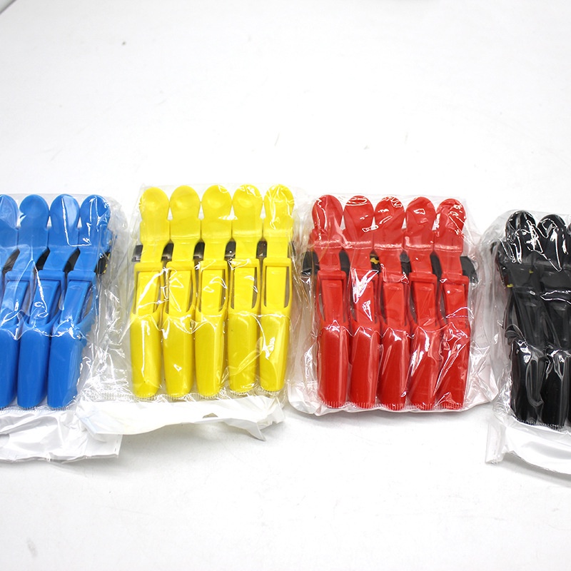 combo 5 kẹp cá xấu, kẹp vịt chia tóc chất liêu nhựa cao cấp chắc chắn