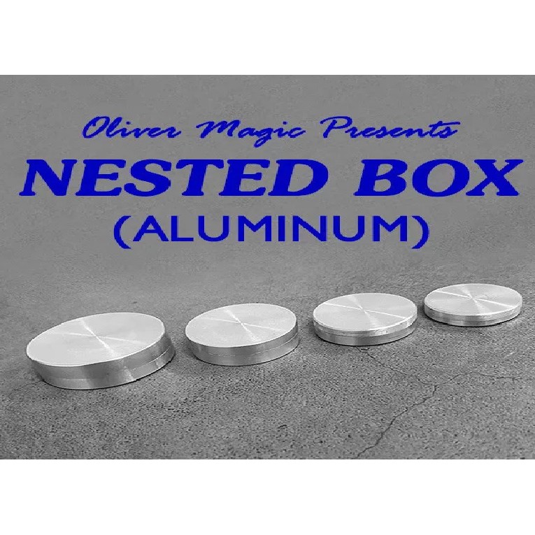 Dụng cụ ảo thuật cận cảnh : Nested Box Aluminium