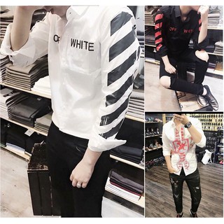 FREESHIP 99K_ Áo Sơ Mi Lụa Nam Xọc Xéo Cánh Tay Cá Tính (4 MẪU ÁO