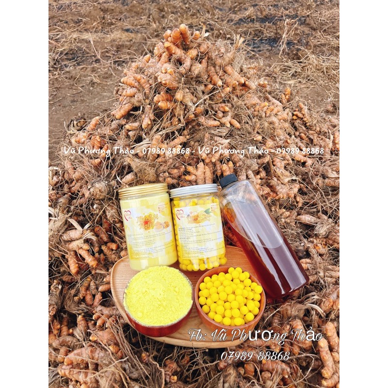 Tinh bột nghệ 250g / 500g / 1kg | Link phụ | Vũ Phương Thảo Mom Shin | Shop Mẹ Thảo | Ở Cữ Mẹ Shin