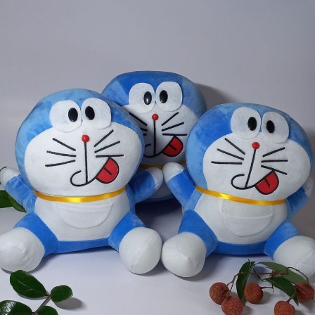 Thú gấu nhồi bông, gối ôm hình DOREMON biểu cảm, quà tặng đáng yêu cho bé