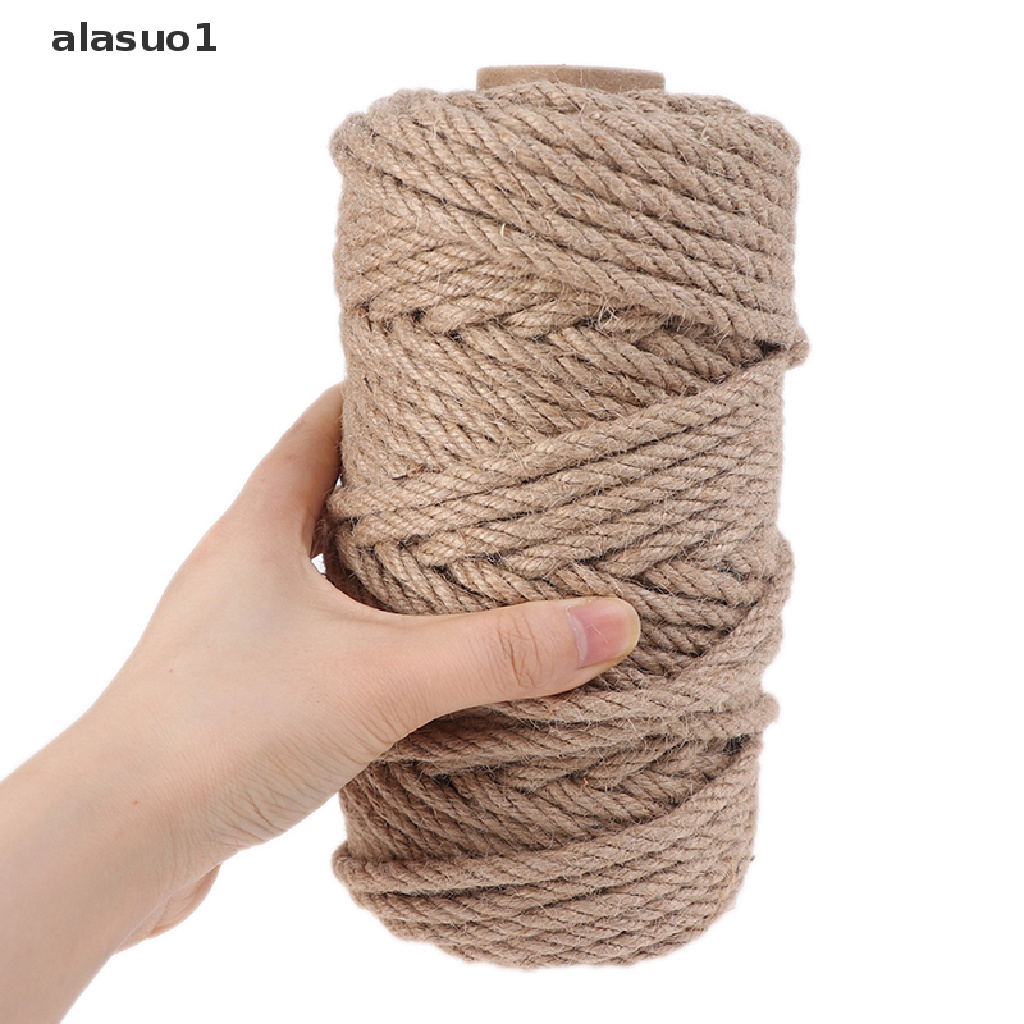 [alasuo1] 50m Dây Thừng Sisal Đồ Chơi Cây Dành Cho Mèo Cào DIY