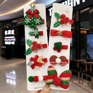 Set 5 cặp tóc Noel siêu kute