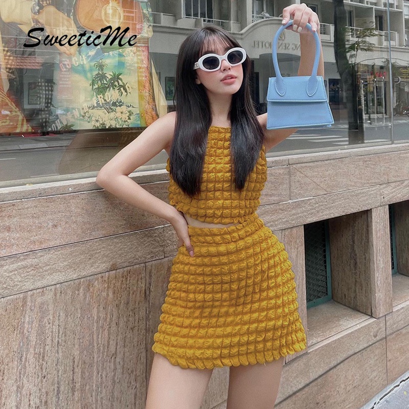 Áo Thun Ôm Cổ Tròn Màu Trơn Thời Trang Dành Cho Nữ