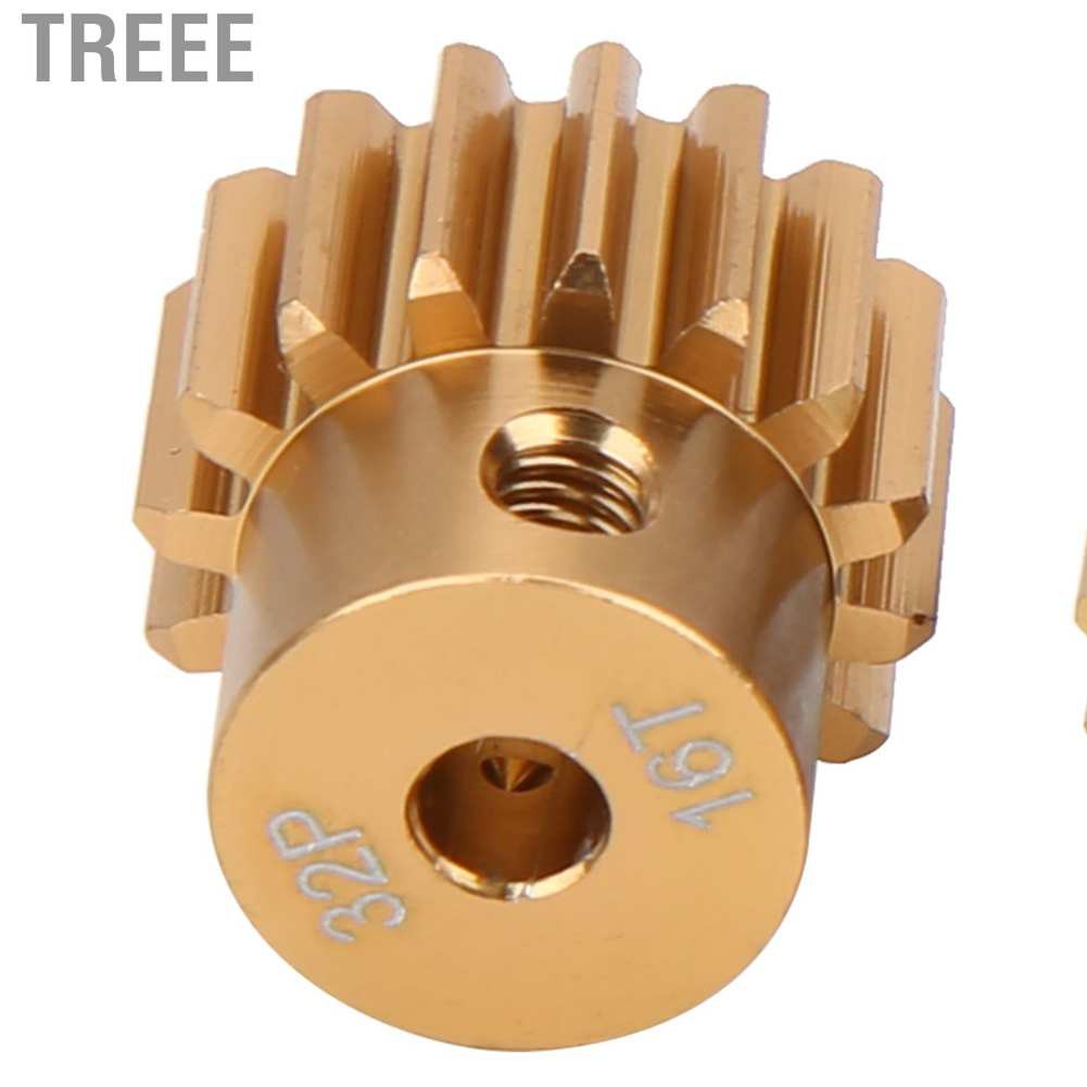 RC Bánh Răng Mô Tơ Treee 7075 48p Bằng Hợp Kim Nhôm Cho Xe Điều Khiển Từ Xa (12T 16t)