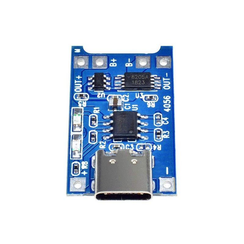 Mạch Sạc Pin Lithium TP4056 1A đầu vào Micro USB, Type-C