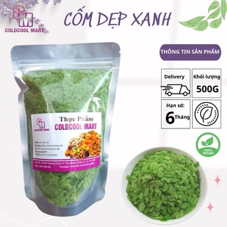 Cốm dẹp xanh 500g coldcool mart