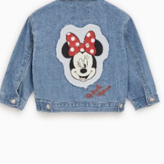 Áo khoác bò Mickey bé Zara