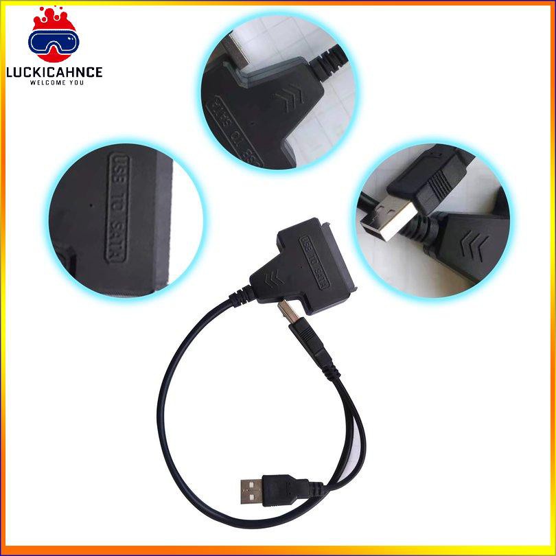 Dây Cáp Chuyển Đổi Usb2.0 Sang Sata 22pin Cho Ổ Cứng Hdd 2.5 " | BigBuy360 - bigbuy360.vn