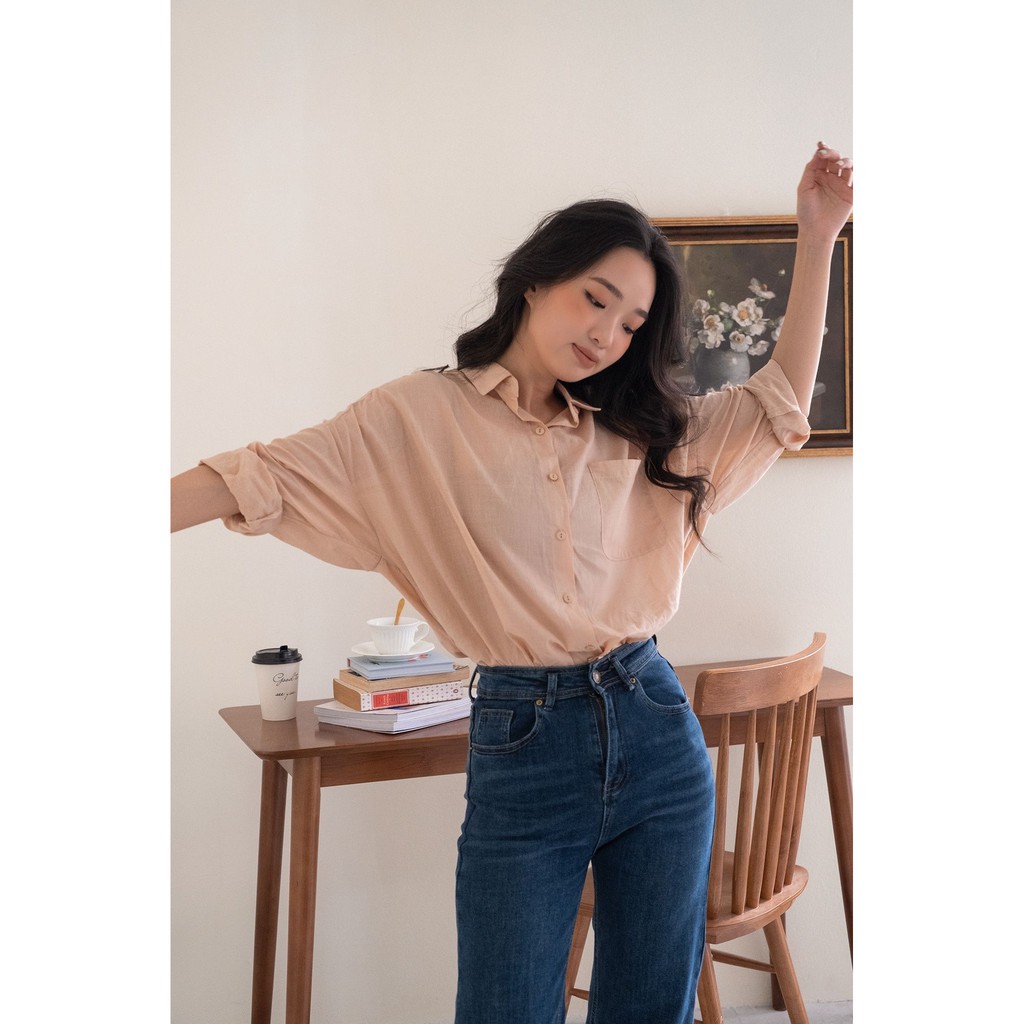 Fromyouth - Áo sơ mi thô mỏng mát Fiji Shirt | BigBuy360 - bigbuy360.vn