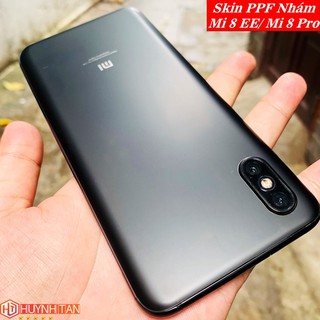 [Mua 1 tặng 1] Dán dẻo PPF Xiaomi Mi 8 EE , Mi 8 Pro bề mặt Nhám chống vân tay cực tốt