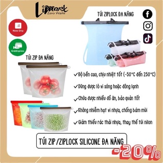 Túi Zip Đa Năng silicon (silicone) 1500ml Limart