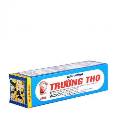 Dầu gió xoa bóp - Dầu nóng Trường Thọ 10ml