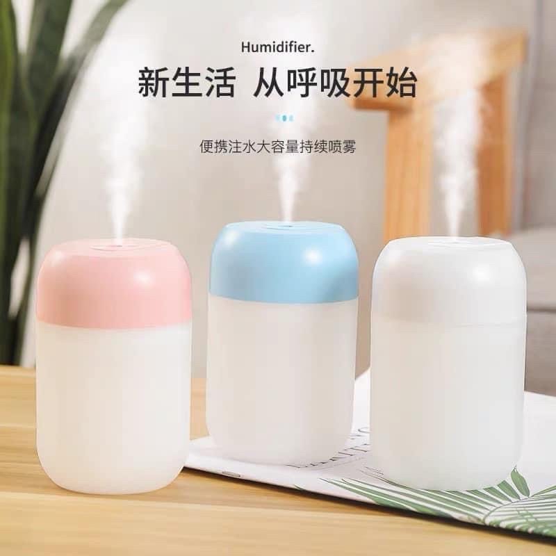 Máy phun sương, khuếch tán tinh đầu thơm, có đèn led làm đèn ngủ