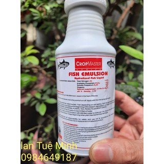 Phân đạm cá cao cấp Fish Emulsion 250ml nhập khẩu Mỹ (Loại 1)