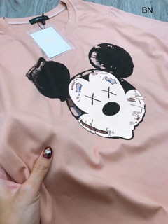 Áo dáng thụng micky in hai mặt siêu hót
