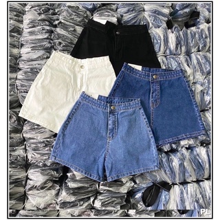 Quần sóoc jeans nữ chốt trên livetrym