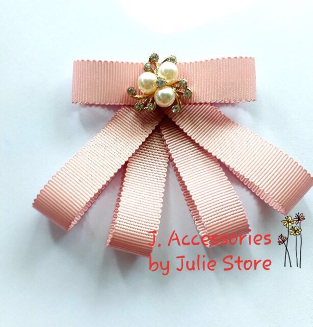 Tag Nơ Cài Áo 🎀FREESHIP🎀 Nơ Cài Áo Cao Cấp Handmade