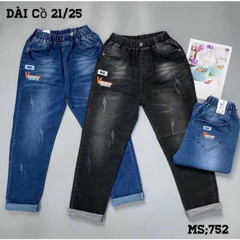 Quần jean dài cao cấp bé trai từ 28kg đến 55kg
