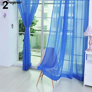Rèm cửa sổ màu trơn có diền màn