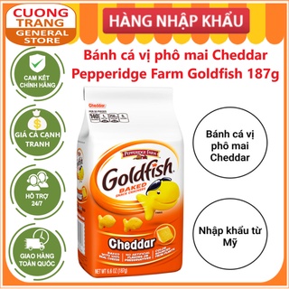 Bánh Goldfish vị phô mai Cheddar Pepperidge Farm 187g