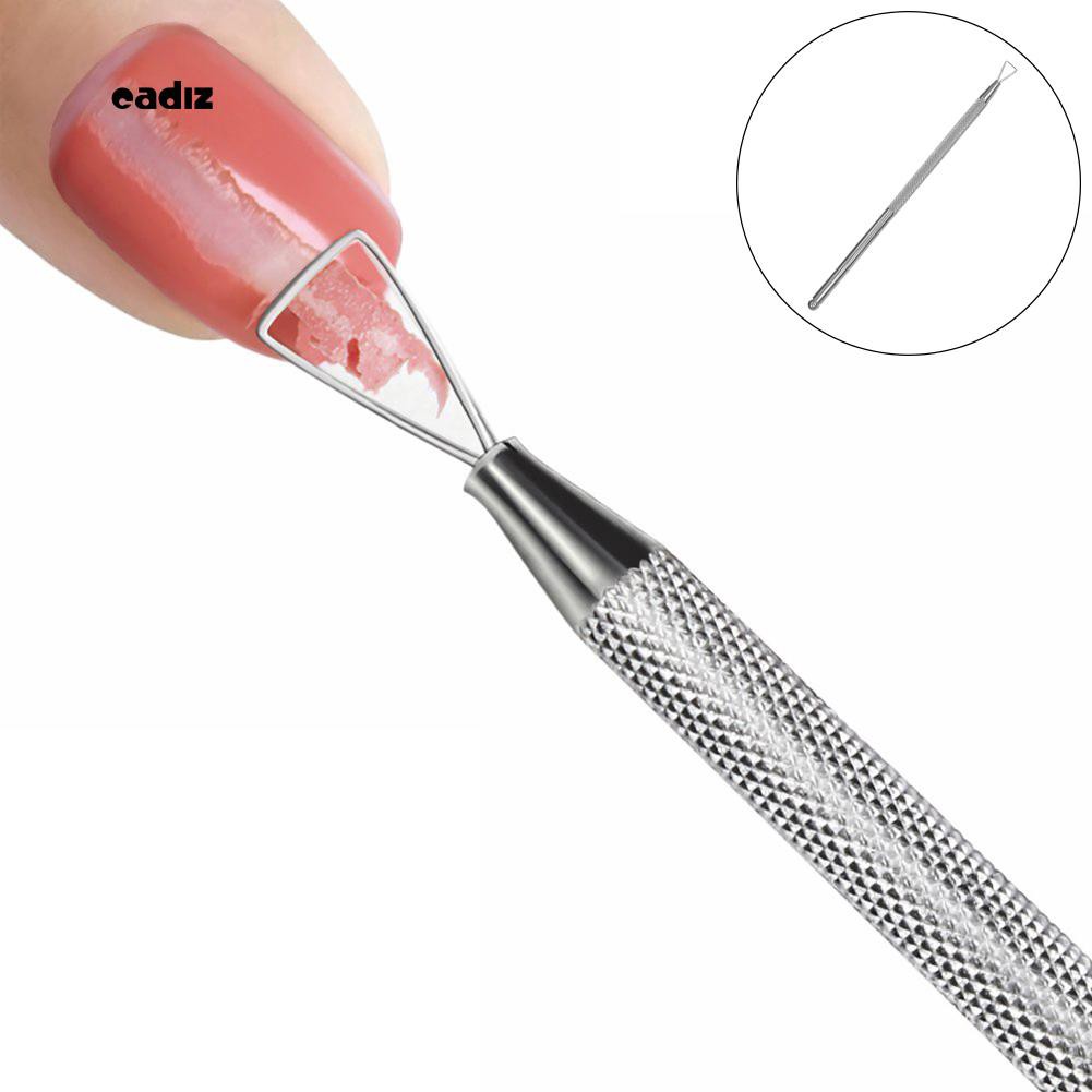 [Hàng mới về] Dụng cụ loại bỏ gel sơn bóng móng tay bằng thép không gỉ cao cấp