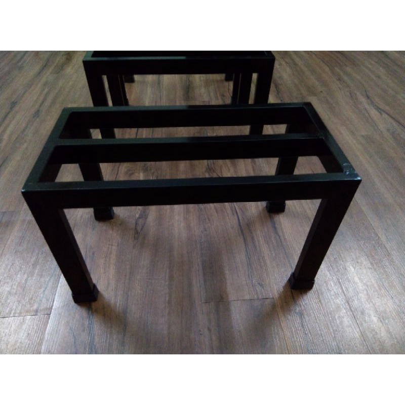 Kệ sắt Kê đồ đạc-Bể Cá Mini. Dài 50-55-60cm;Rộng 25cm;Cao20-30cm. hộp kẽm 2*4cm