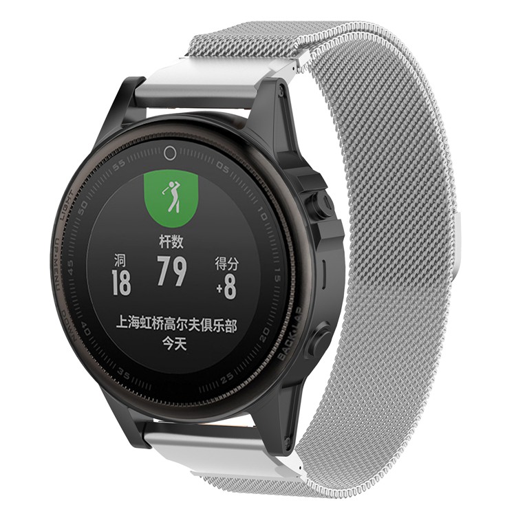 Dây đeo cổ tay khóa nam châm cho đồng hồ thông minh Garmin Fenix 5 5S 5X Plus