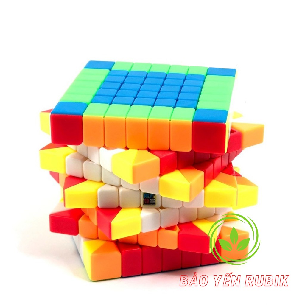 Rubik 7x7 Giá Rẻ Stickerless MoYu MeiLong MFJS Rubic 7 Tầng ( Mã RB117 )