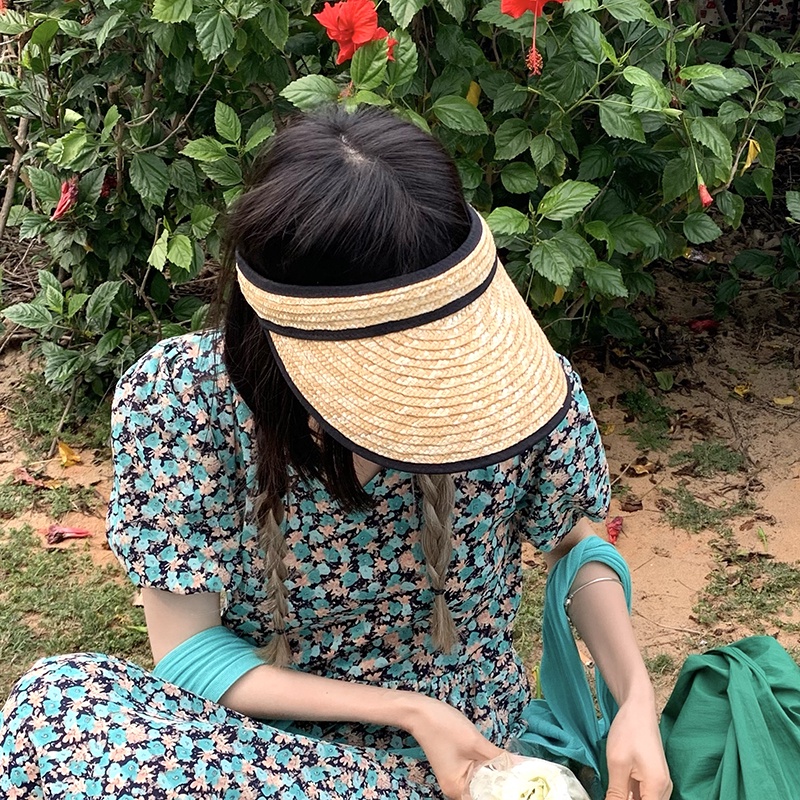 Nón Lưỡi Trai Hở Chóp Che Nắng Thoáng Khí Thời Trang Mùa Hè Cho Nữ