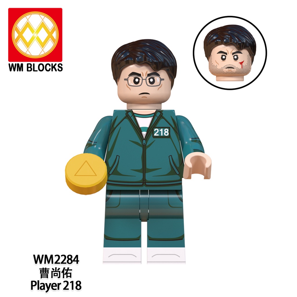 Lego Minifigures Nhân Vật Trong Trò Chơi Con Mực Squid Game WM6131 - Đồ Chơi Lắp Ráp