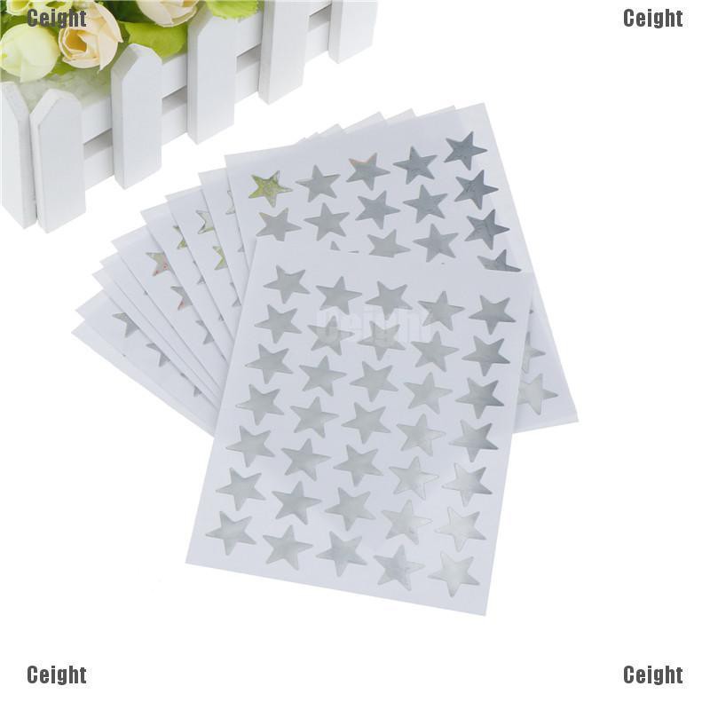 10Pcs Lovely Star Stickers Teacher Label Reward For Kids Student Gift Stationery