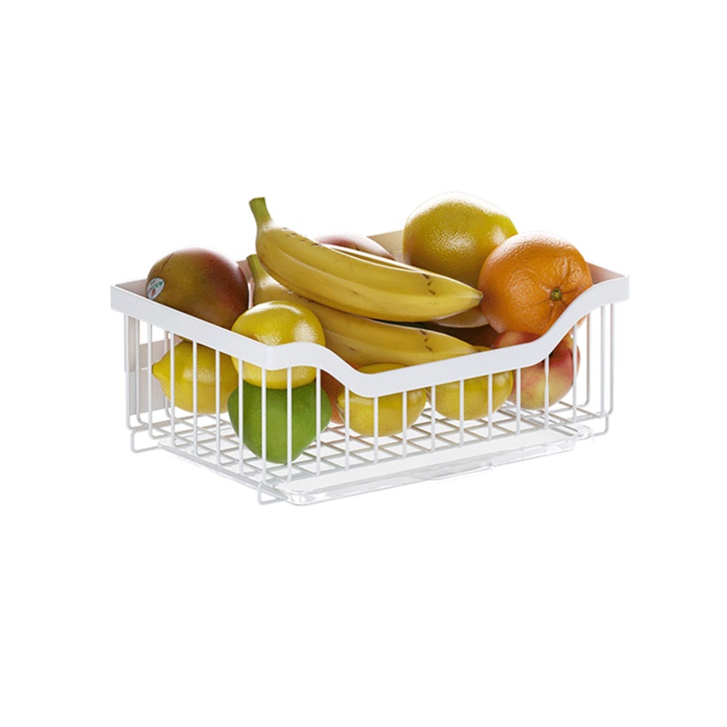 Rổ Kim Loại Treo Tường Đựng Rau Củ Quả Ráo Nước Tiện Dụng Cho Nhà Bếp