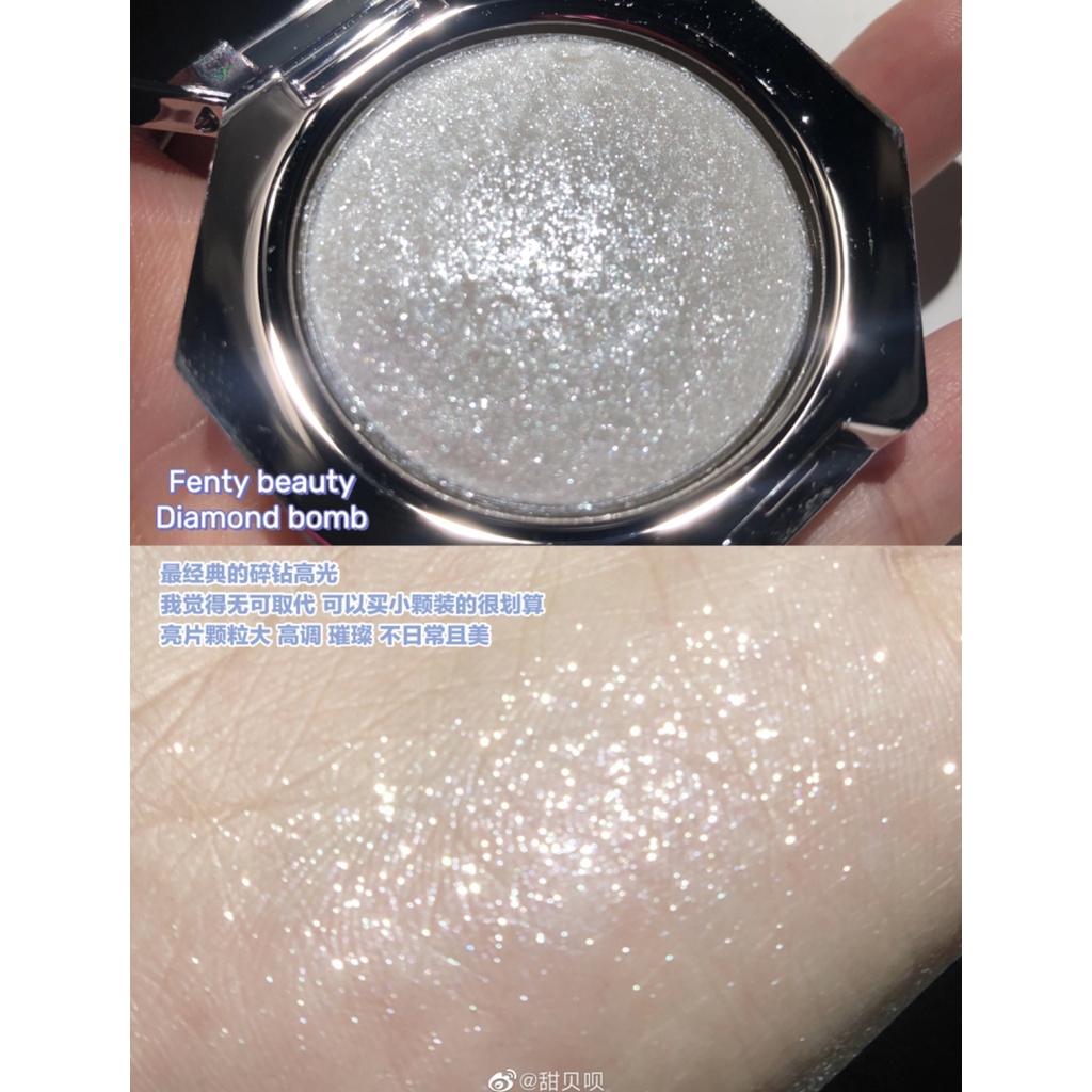 Phấn nhũ bắt sáng Fenty Beauty Diamond How many carats fullsize