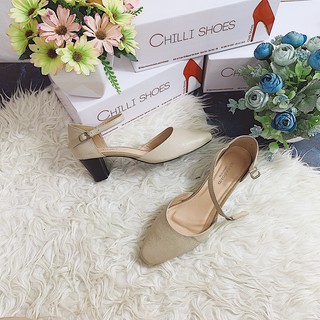 Sandal da thật bít mũi - 2042