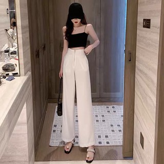 Quần ống sớ khoá trước
