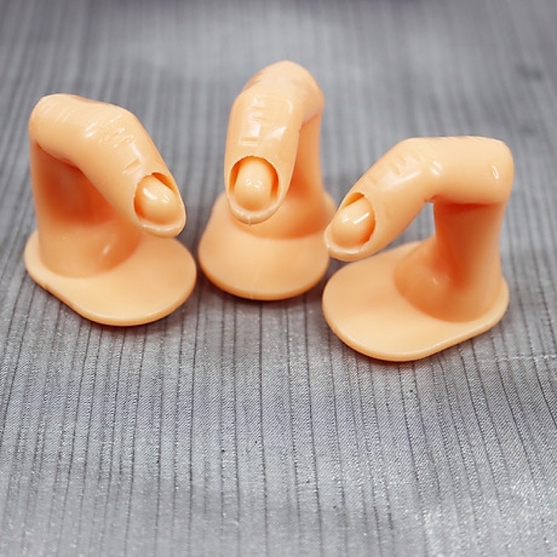 ngón tay giả học nail