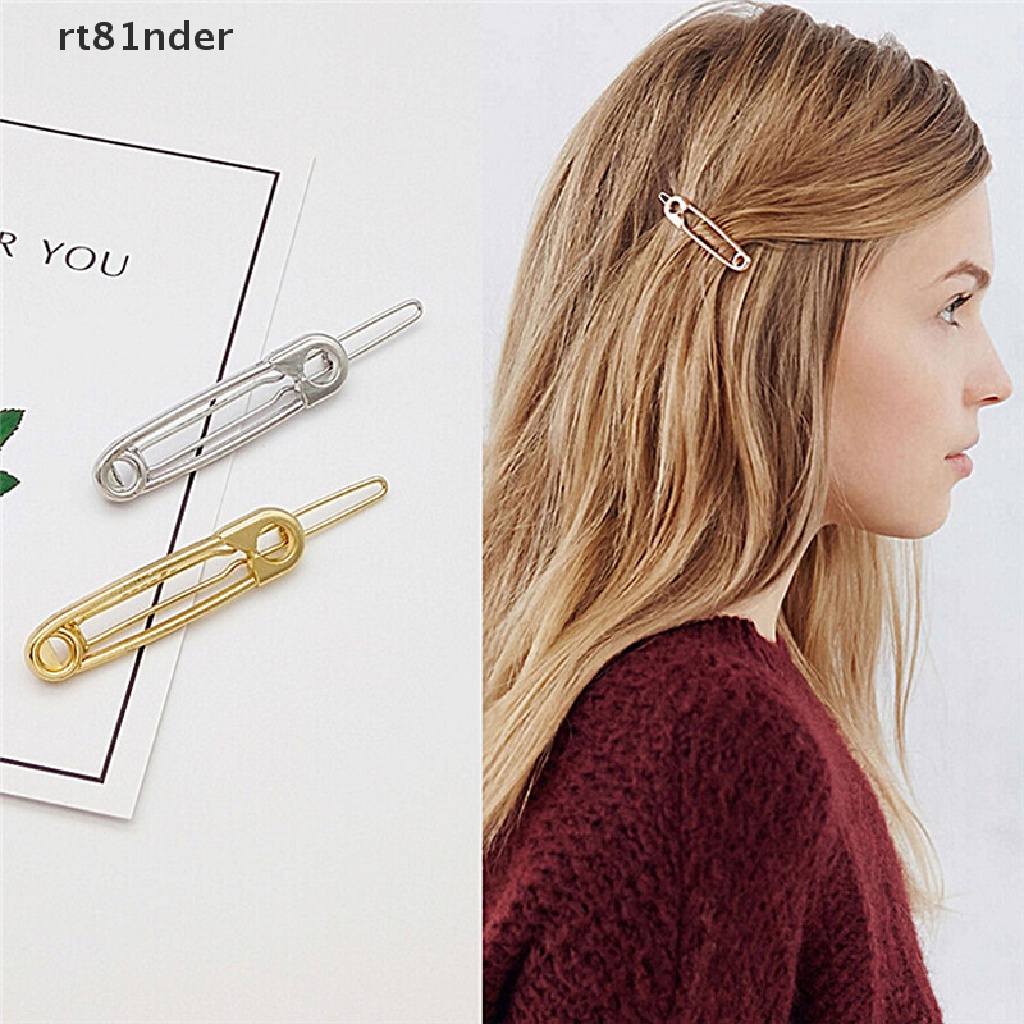 Trâm Cài Tóc Bằng Kim Loại Thiết Kế Đơn Giản Cho Nữ